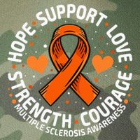 Multiple Sclerosis Awareness Family Support Ms Awareness Legacy Tie Dye Trucker Hat