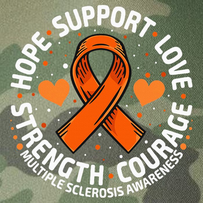 Multiple Sclerosis Awareness Family Support Ms Awareness Legacy Tie Dye Trucker Hat