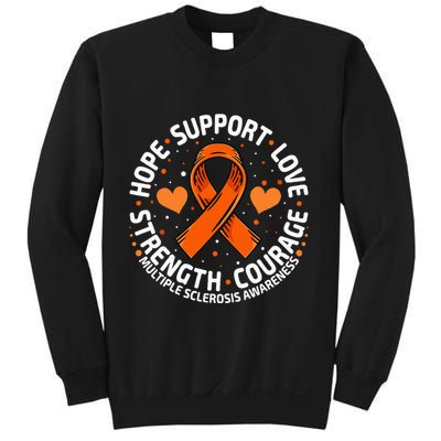 Multiple Sclerosis Awareness Family Support Ms Awareness Sweatshirt