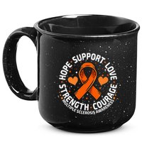 Multiple Sclerosis Awareness Family Support Ms Awareness 15oz Campfire Ceramic Mug