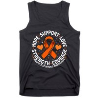 Multiple Sclerosis Awareness Family Support Ms Awareness Tank Top