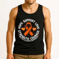 Multiple Sclerosis Awareness Family Support Ms Awareness Tank Top