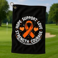 Multiple Sclerosis Awareness Family Support Ms Awareness Golf Towel