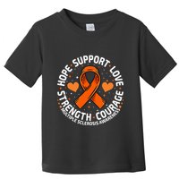Multiple Sclerosis Awareness Family Support Ms Awareness Toddler T-Shirt