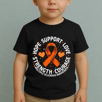 Multiple Sclerosis Awareness Family Support Ms Awareness Toddler T-Shirt