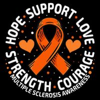 Multiple Sclerosis Awareness Family Support Ms Awareness Toddler T-Shirt