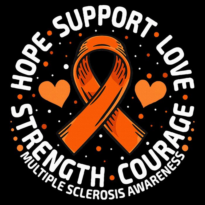 Multiple Sclerosis Awareness Family Support Ms Awareness Toddler T-Shirt