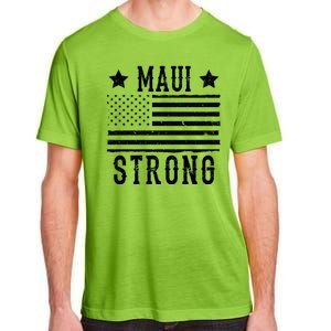 Maui Strong American Flag Adult ChromaSoft Performance T-Shirt