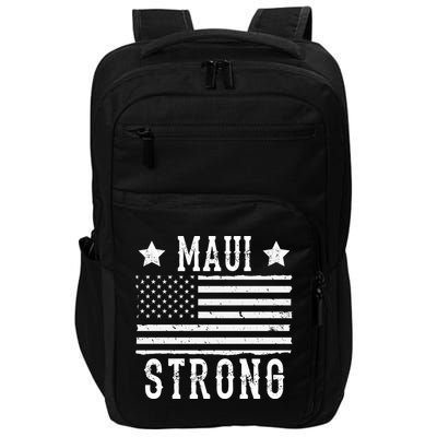 Maui Strong American Flag Impact Tech Backpack