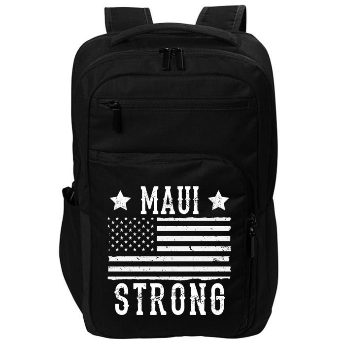 Maui Strong American Flag Impact Tech Backpack