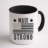 Maui Strong American Flag Mug