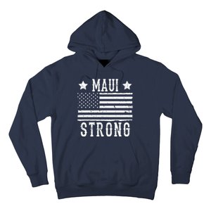 Maui Strong American Flag Hoodie