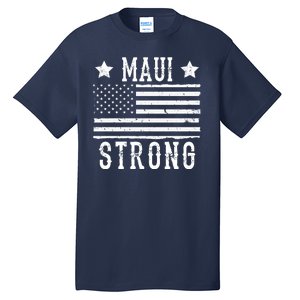 Maui Strong American Flag Tall T-Shirt