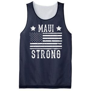 Maui Strong American Flag Mesh Reversible Basketball Jersey Tank