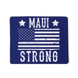 Maui Strong American Flag Mousepad