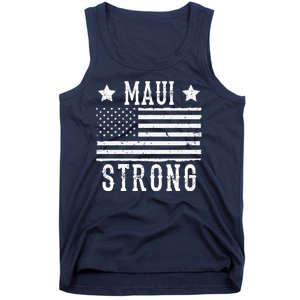 Maui Strong American Flag Tank Top