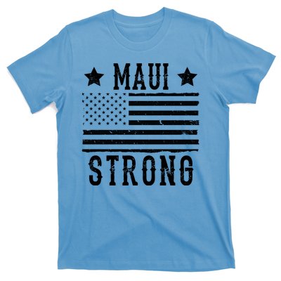 Maui Strong American Flag T-Shirt