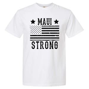 Maui Strong American Flag Garment-Dyed Heavyweight T-Shirt