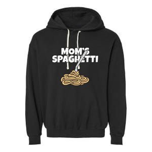 Moms Spaghetti And Meatballs Love Italian Food Gifts Foodies Garment-Dyed Fleece Hoodie