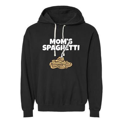 Moms Spaghetti And Meatballs Love Italian Food Gifts Foodies Garment-Dyed Fleece Hoodie