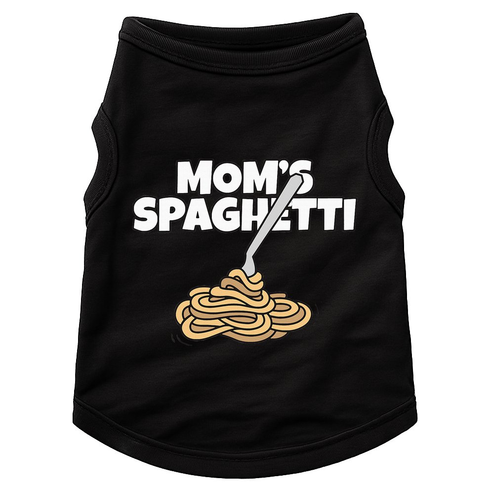 Moms Spaghetti And Meatballs Love Italian Food Gifts Foodies Doggie Tank