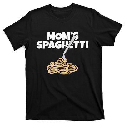 Moms Spaghetti And Meatballs Love Italian Food Gifts Foodies T-Shirt