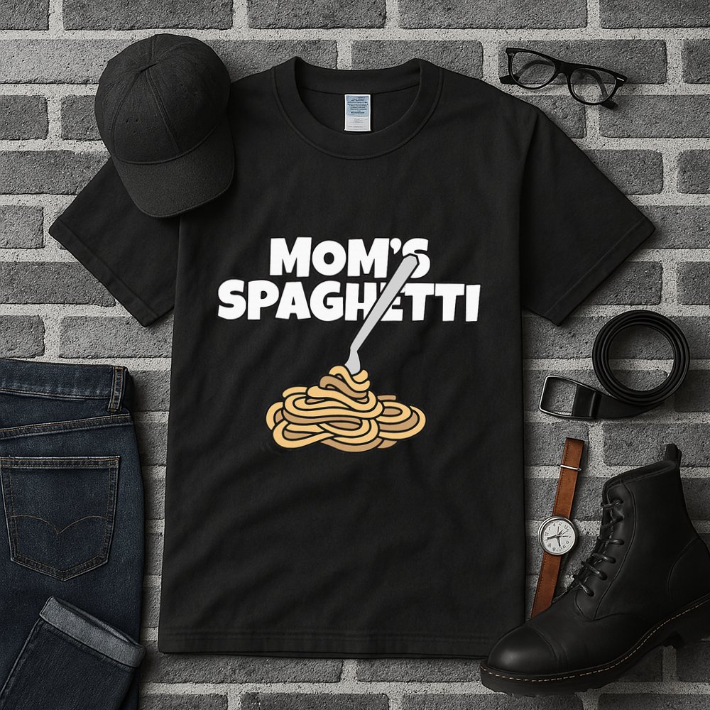 Moms Spaghetti And Meatballs Love Italian Food Gifts Foodies Tall T-Shirt