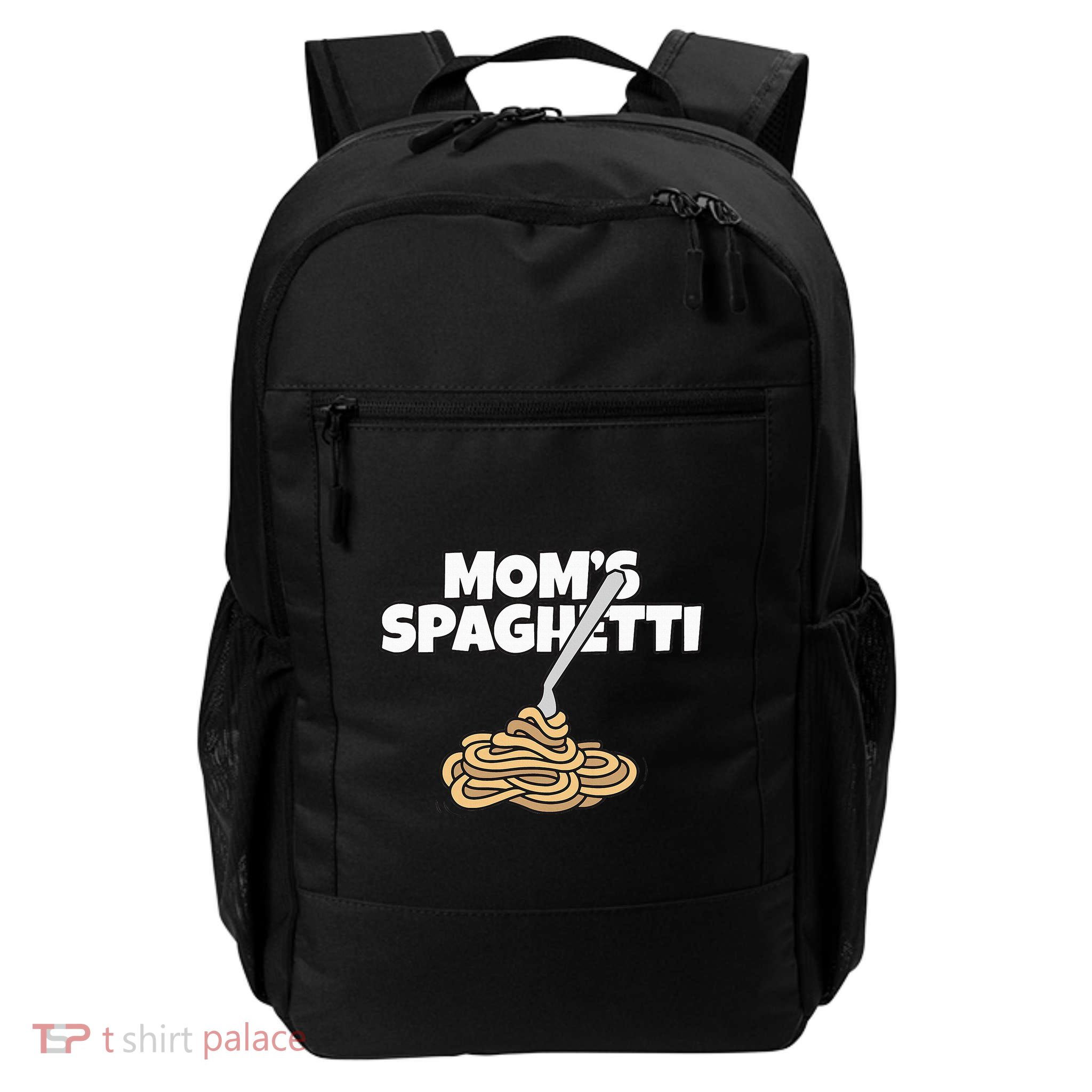 Moms Spaghetti And Meatballs Love Italian Food Gifts Foodies Backpack