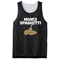 Moms Spaghetti And Meatballs Love Italian Food Gifts Foodies Mesh Reversible Basketball Jersey Tank