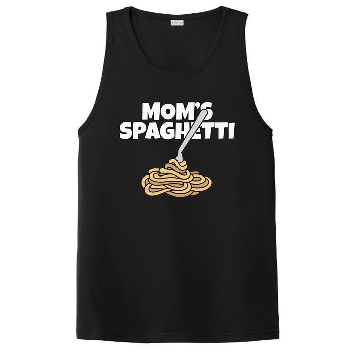 Moms Spaghetti And Meatballs Love Italian Food Gifts Foodies PosiCharge Competitor Tank