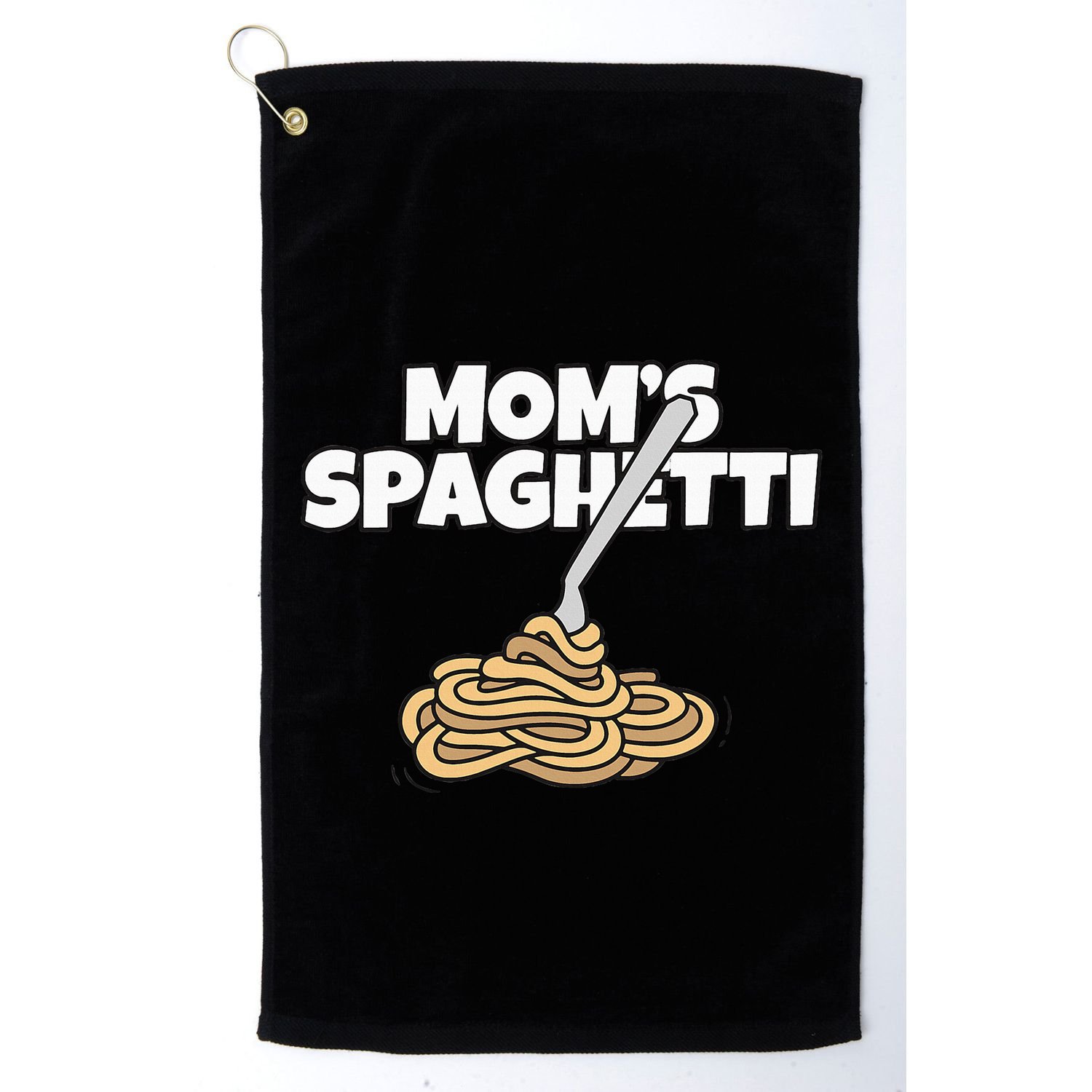 Moms Spaghetti And Meatballs Love Italian Food Gifts Foodies Golf Towel