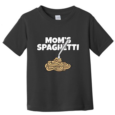 Moms Spaghetti And Meatballs Love Italian Food Gifts Foodies Toddler T-Shirt