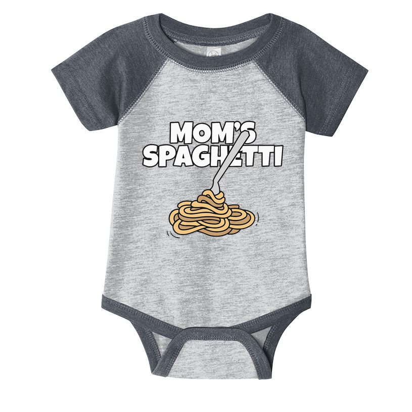Moms Spaghetti And Meatballs Love Italian Food Gifts Foodies Infant Baby Jersey Bodysuit