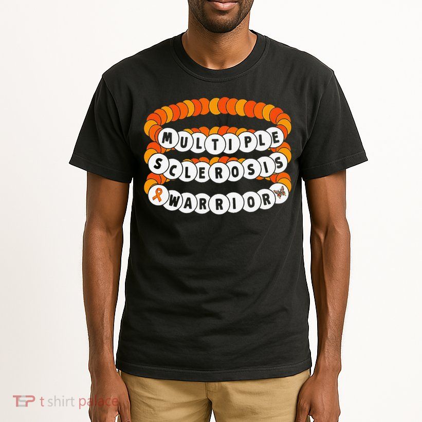 Multiple Sclerosis Awareness MS Warrior Friendship Bracelet Tall T-Shirt