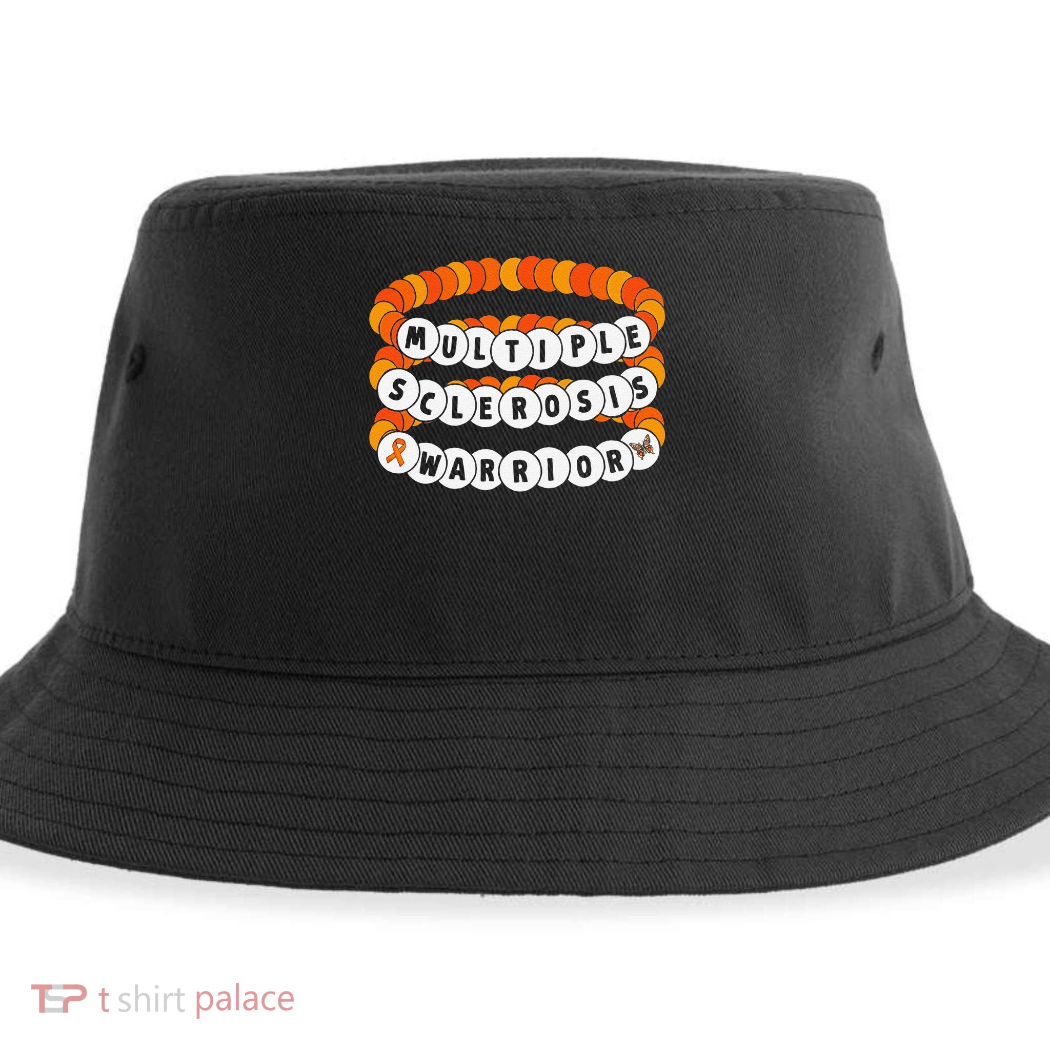 Multiple Sclerosis Awareness MS Warrior Friendship Bracelet Sustainable Bucket Hat