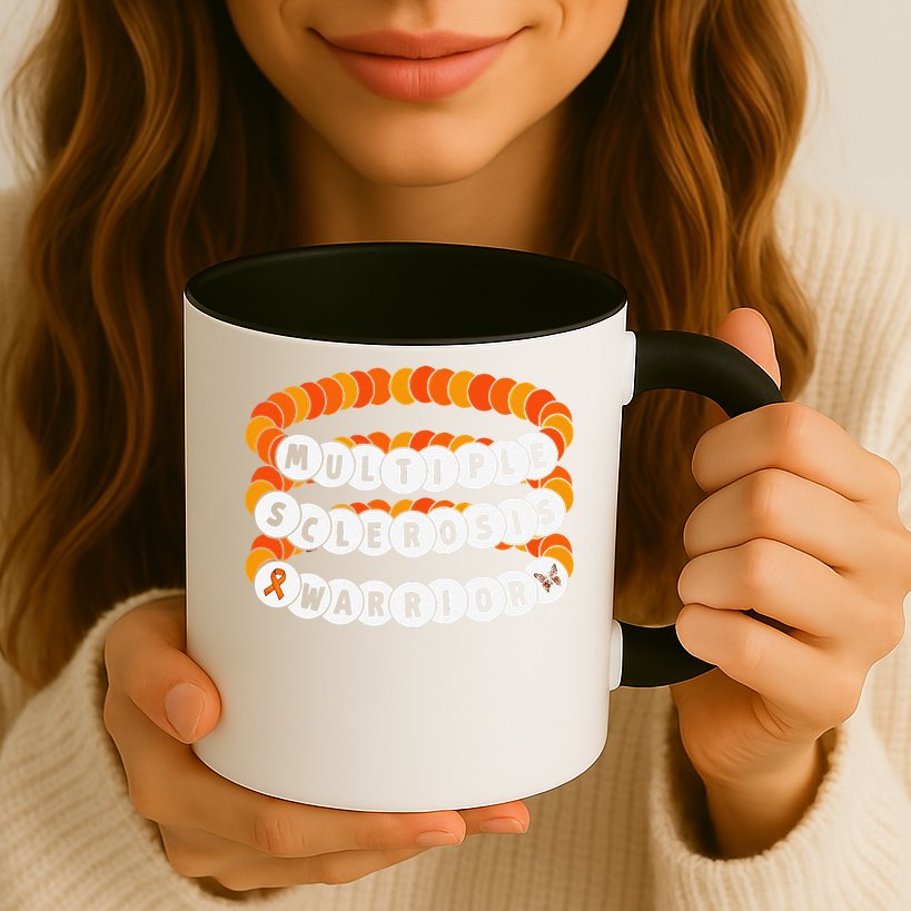 Multiple Sclerosis Awareness MS Warrior Friendship Bracelet Mug