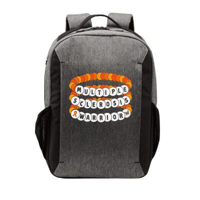 Multiple Sclerosis Awareness MS Warrior Friendship Bracelet Vector Backpack