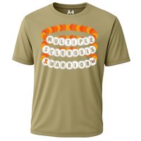 Multiple Sclerosis Awareness MS Warrior Friendship Bracelet Cooling Performance Crew T-Shirt