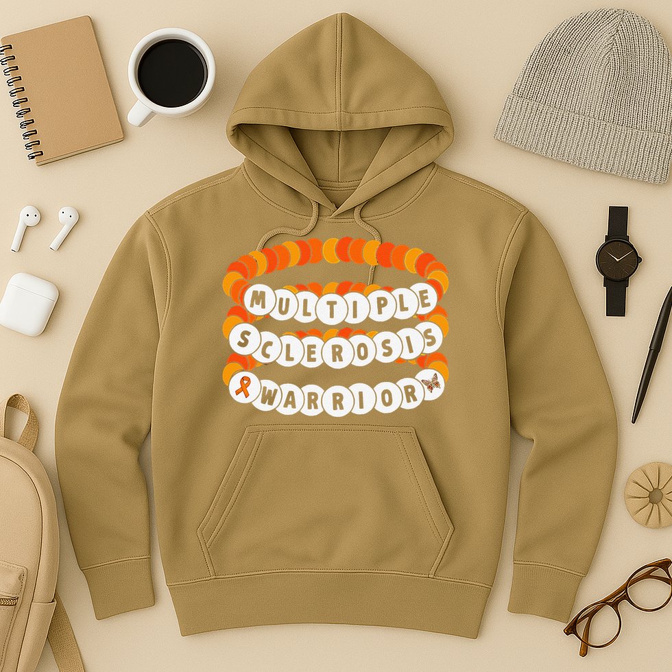 Multiple Sclerosis Awareness MS Warrior Friendship Bracelet Hoodie