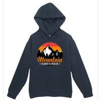 Mountain Search And Rescue Sunset Vintage Retro Urban Pullover Hoodie