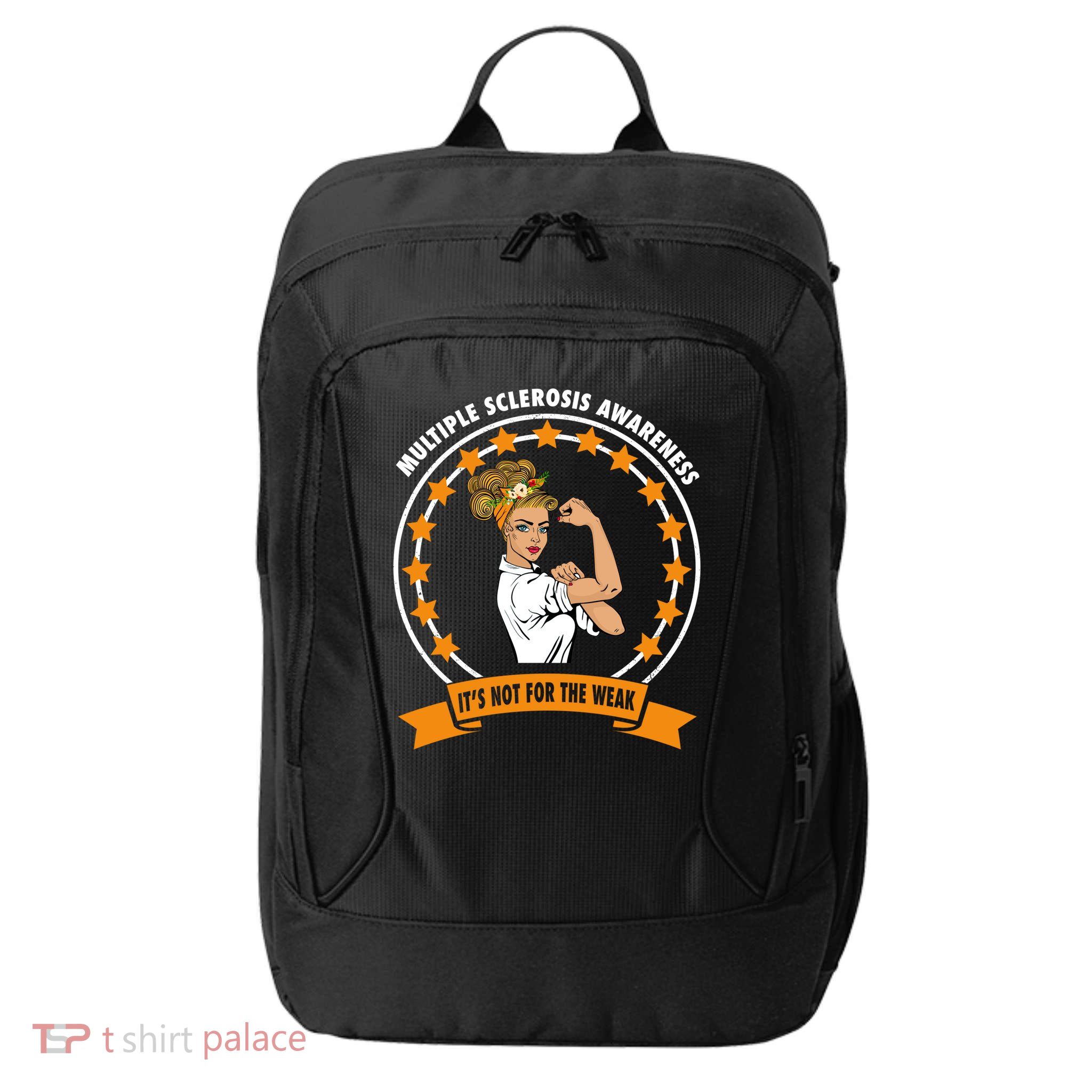 Multiple Sclerosis Awareness Ms Warrior Mom Unbreakable Gift City Backpack