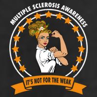Multiple Sclerosis Awareness Ms Warrior Mom Unbreakable Gift Adult Drive Performance Visor