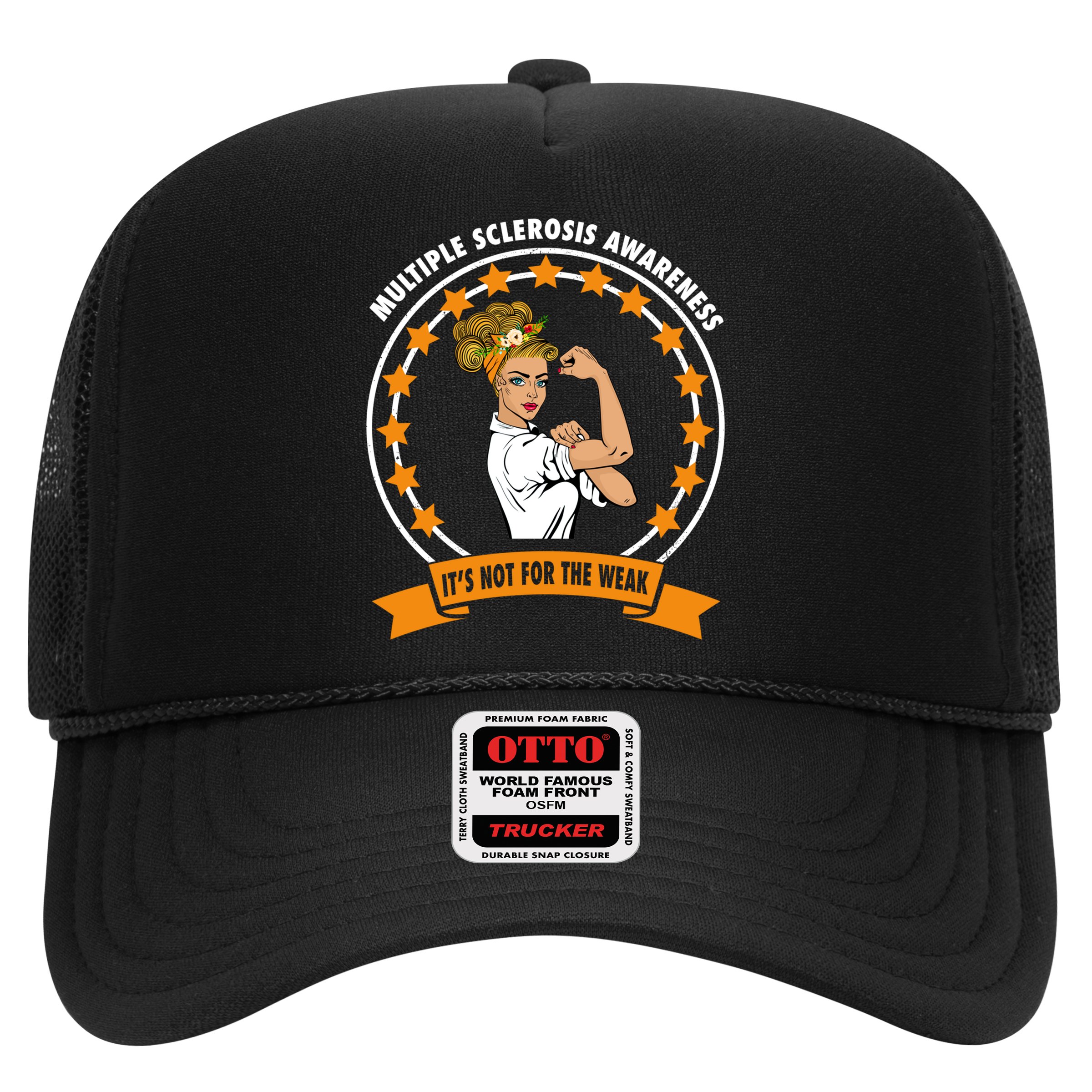 Multiple Sclerosis Awareness Ms Warrior Mom Unbreakable Gift Hat