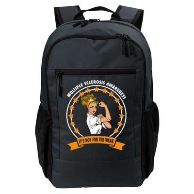 Multiple Sclerosis Awareness Ms Warrior Mom Unbreakable Gift Daily Commute Backpack