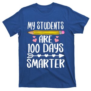 My Students Are 100 Days Smarter Teacher Gift T-Shirt