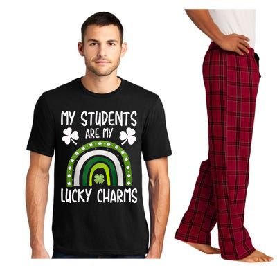 My Students Are My Lucky Charms Teacher St Patricks Day Pajama Set