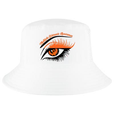 Multiple Sclerosis Awareness Eye Design Cool Comfort Performance Bucket Hat