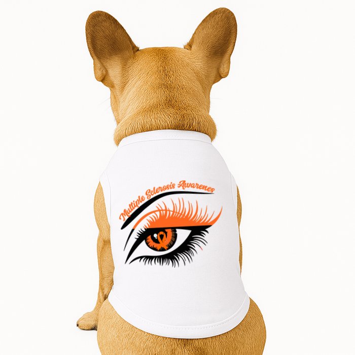 Multiple Sclerosis Awareness Eye Design Doggie Tank