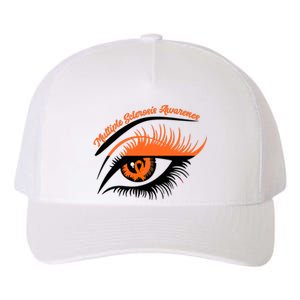 Multiple Sclerosis Awareness Eye Design Yupoong Adult 5-Panel Trucker Hat