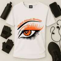 Multiple Sclerosis Awareness Eye Design Performance Shirt